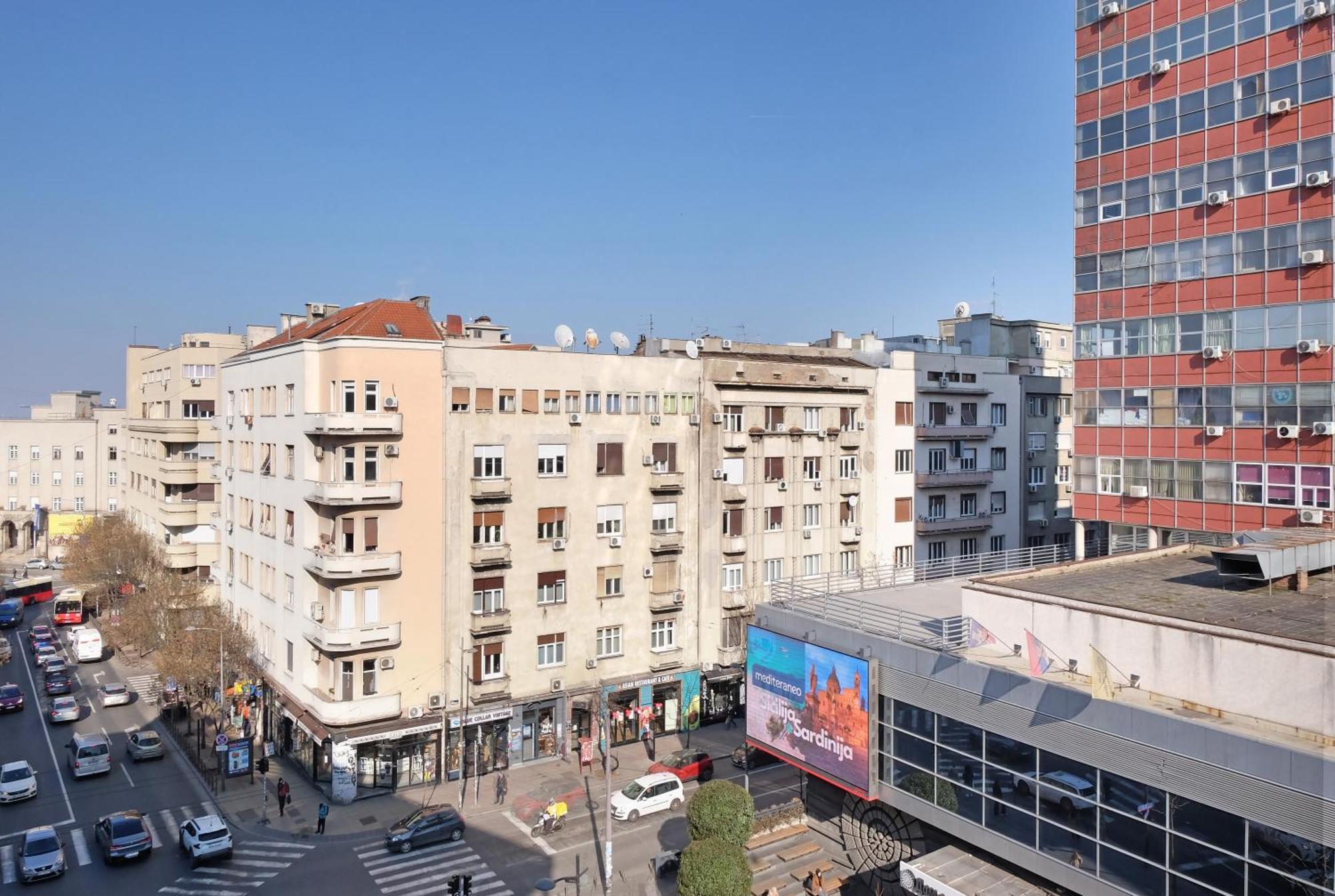 Windows City Apartment Белград Экстерьер фото